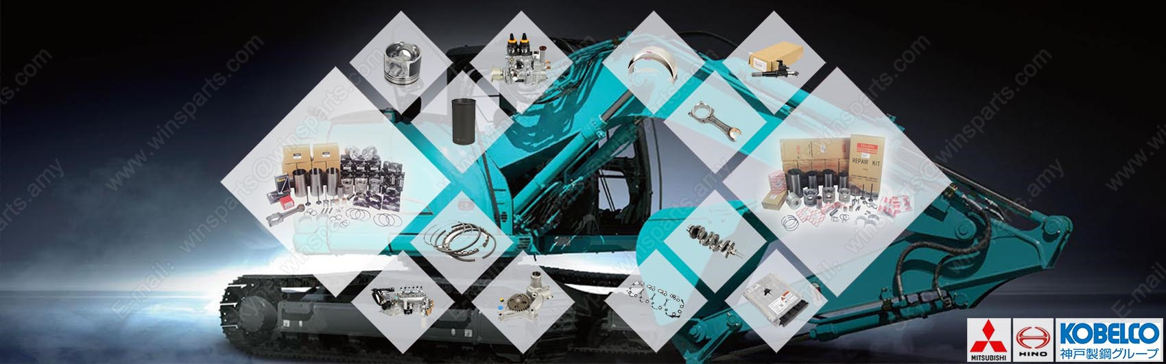 纯正神钢挖机配件