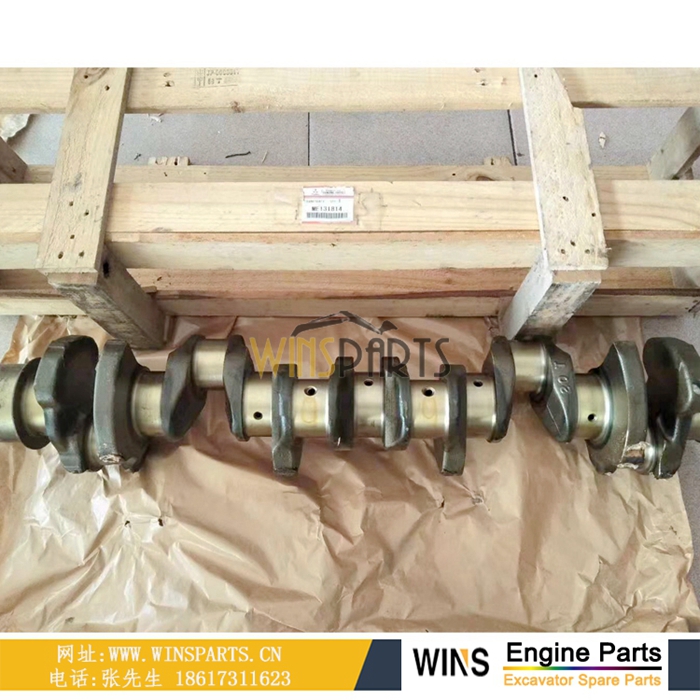 VAME131814 三菱 6D16T发动机曲轴总成