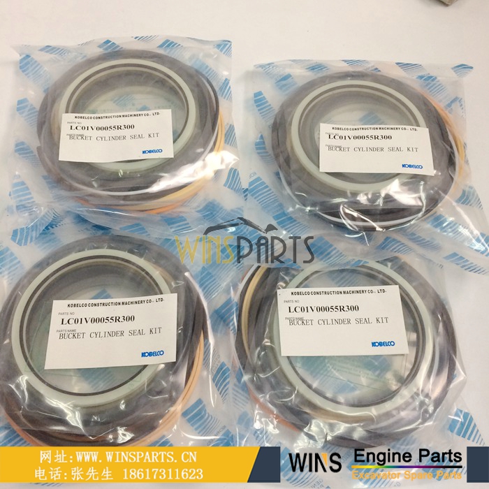 LC01V00054R300 SK350-8 神钢油缸修理包油封