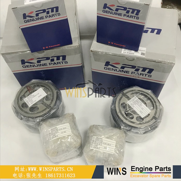 神钢川崎K5V140液压泵泵胆平面配流盘九孔板