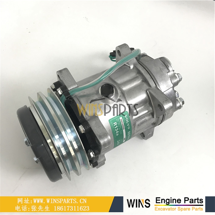 VOE15082742沃尔沃挖掘机空调压缩机 