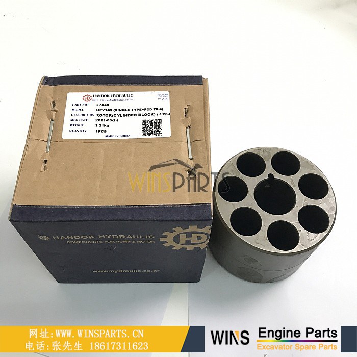 2022744 HPV145 行走马达泵胆 用于日立