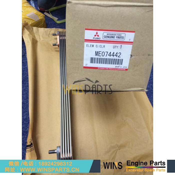 ME074442 VAME074442 三菱6D16T 6D16 散热器 机油冷却 