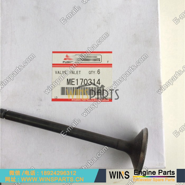 ME170314 ME300285 三菱 6D14 6D15 6D16 发动机 进气门 排气门