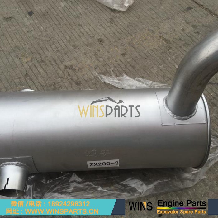 4625214 日立 五十铃 发动机 消声器 消音器 日立