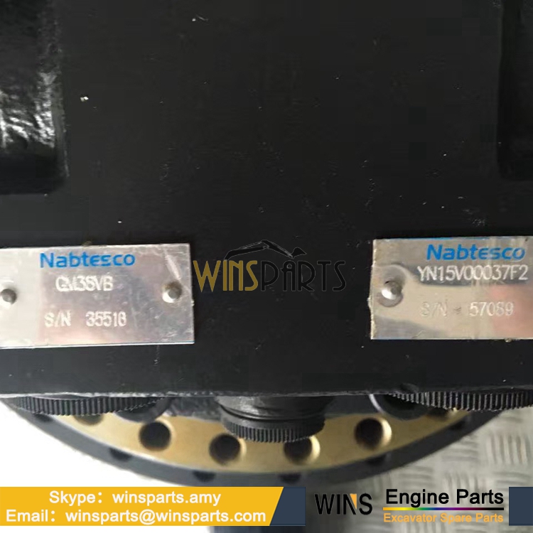 YN15V00037F2 YN15V00037F1 原厂神钢液压行走马达总成 SK210LC-8 <a href=//www.mentye.com/SK200-8.html target='_blank'>SK200-8</a> SK210SRLC GM38VB 纳博特斯克挖掘机液压配件