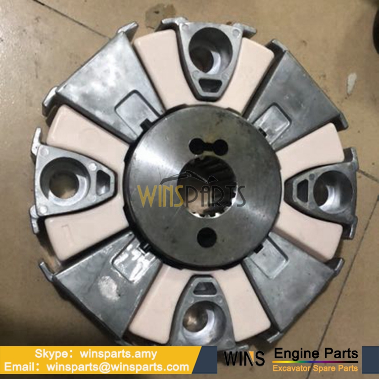 LC30P01023F1 LC30P00010F1 液压泵花键套连接胶传动盘 神钢SK330-8 SK350lc-8 SK350-9 挖掘机液压配件