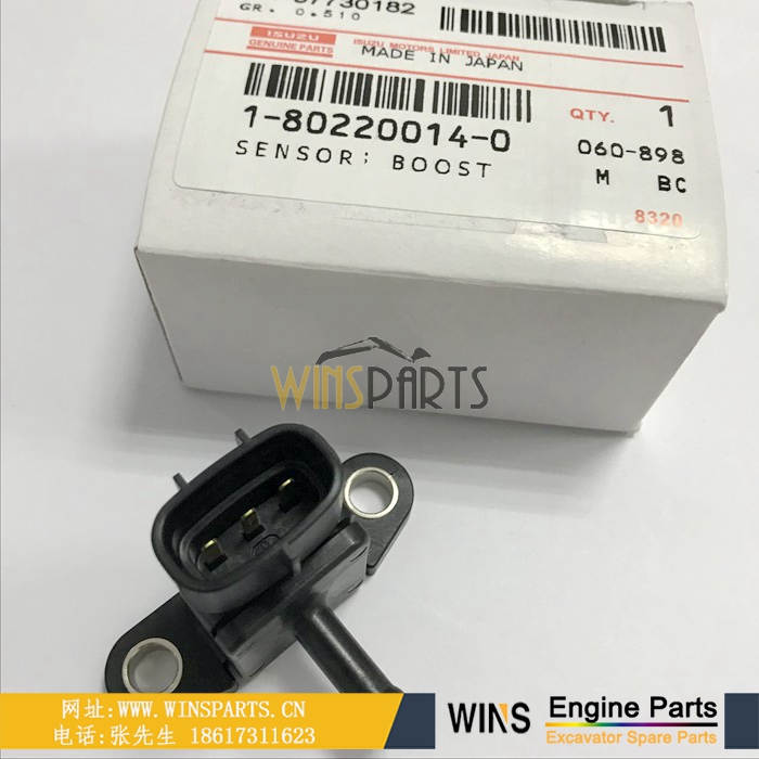 1-80220014-0 079800-5550 五十铃4HK16HK16SD16UZ16WG1发动机转速传感器电器件用于<a href=//www.mentye.com/riliwajueji.html target='_blank'>日立</a>ZX240-3 ZX210 ZX280 ZX350挖掘机