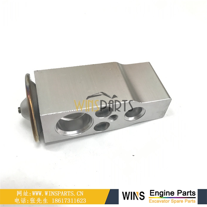 YT20M00004S002 神钢空调膨胀阀 SK70SR SK200SR SK200-6E SK210LC-6E SK250LC-6E SK330LC-6E 挖掘机配件