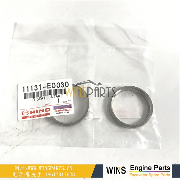 VHs111311480 VHS111351720 S1113-51722 S1113-51720 VH111351720A VH111311480A 日本日野J05E J08E发动机进气门排气门座圈用于神钢SK200-8 SK250LC-8 SK330LC-8 挖掘机配件