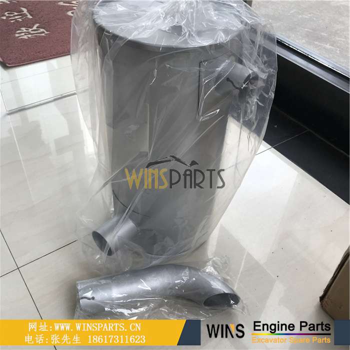 4268214 OEM 发动机 消声器 消音器 用于<a href=//www.mentye.com/riliwajueji.html target='_blank'>日立</a> EX60-2 EX60-3 EX60LCK-3 EX60WD-2 EX75UR EX75UR-3挖掘机配件