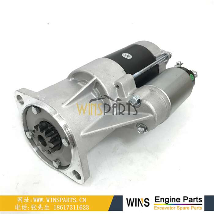 8-98045027-1 8980450271 8-98045027-2 五十铃 4JJ1启动马达总成 用于<a href=//www.mentye.com/riliwajueji.html target='_blank'>日立</a> ZX180LC-3 ZX120-3 ZX130-3 ZX110-3 ZX160LC-3 ZX135USK-3 ZX140W-3挖掘机配件