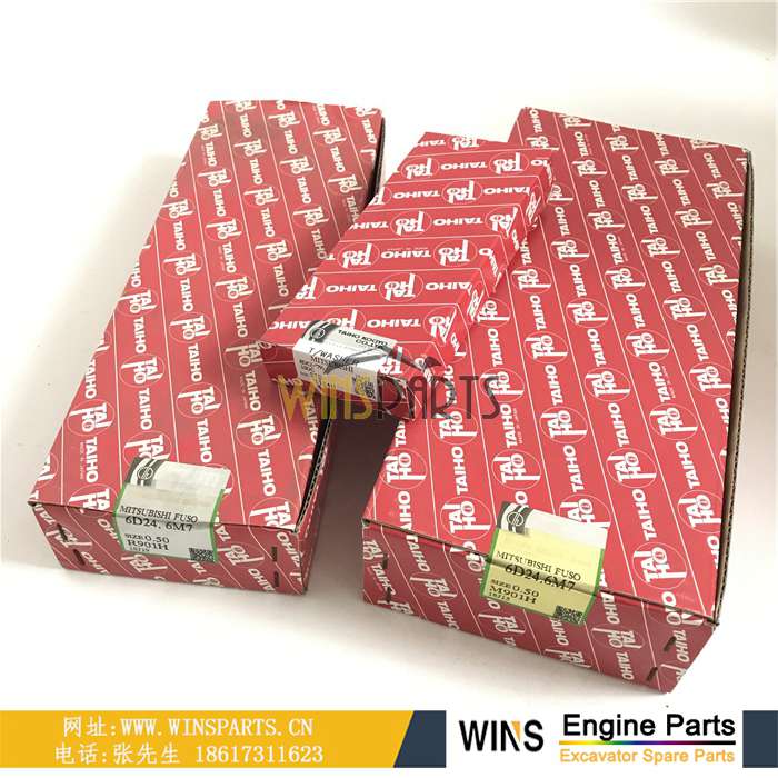 VAME350864 VAME181337 ME350864 ME181337 <a href=//www.mentye.com/Engine-Mitsubishi.html target='_blank'>三菱</a> 扶桑 6D24 6D22 6D16 发动机大瓦 小瓦 曲轴瓦 连杆瓦 日本大豪 加大 0.25 0.5 0.75 1 轴瓦 用于神钢<a href=//www.mentye.com target='_blank'>挖掘机配件</a>