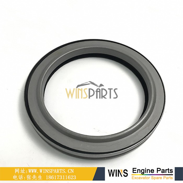 8-97602378-3 8976023783 8-94396199-1 8943961991 五十铃6HK1-XQA 6HK1直喷发动机曲轴油封 密封圈用于日立ZX350-5G ZX350K ZX350LC-5G 挖掘机配件