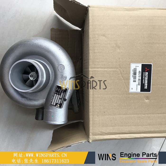 5I-8018 5I8018 49179-02340 49179-02390 原装<a href=//www.mentye.com/Engine-Mitsubishi.html target='_blank'>三菱</a>S6K卡特3066 发动机增压器 用于卡特 320C 320D 323D 挖掘机维修配件