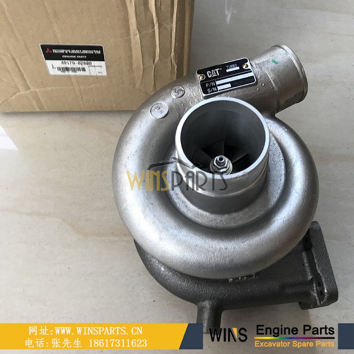 279-7860 2797860 49179-02800 日本<a href=//www.mentye.com/Engine-Mitsubishi.html target='_blank'>三菱</a>S6K卡特3066 带中冷 不带中冷增压器用于卡特 E320C E320D E320B挖掘机配件