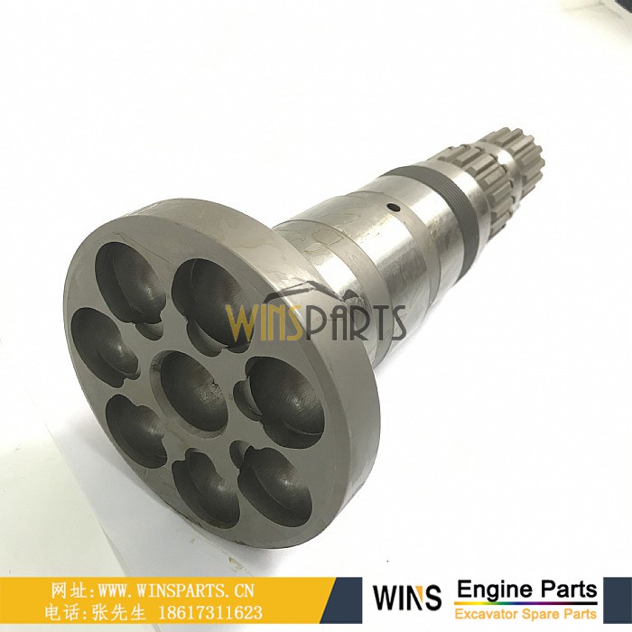 2036807 2043207 2036808 HPV102 HPV102GW 液压泵主轴 输出轴用于<a href=//www.mentye.com/riliwajueji.html target='_blank'>日立</a>EX210H-5 EX225USR ZX200 ZX210 ZX230 挖掘机配件