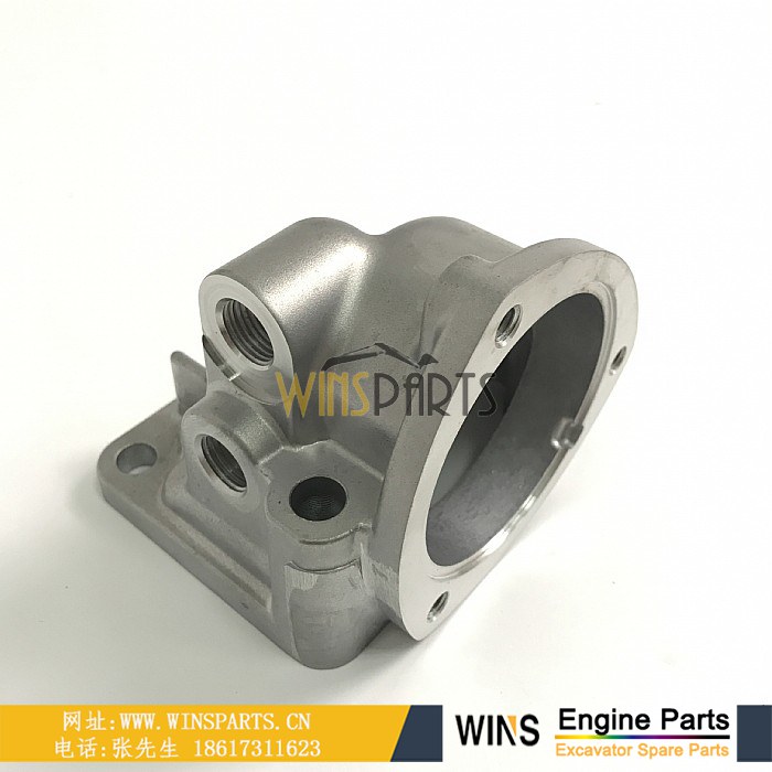 ME080950 VAME080950 ME051714 VAME051714 三菱6D24 6D34 6D31 发动机节温器 底坐座子 外壳用于神钢SK200-6 SK210-6 SK230挖掘机配件