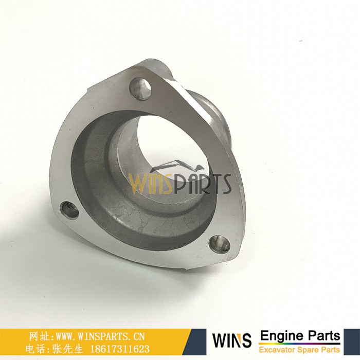 ME088721 VAME088721 三菱4D34 4D31 6D16 发动机节温器 底坐座子 外壳 SK200-6ES SK200LC SK210LC-6E SK250LC-6挖掘机配件