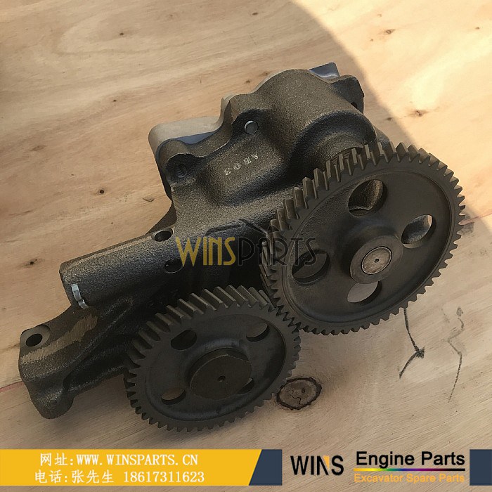 ME150601 ME359718 L220-0020M 日本原装<a href=//www.mentye.com/Engine-Mitsubishi.html target='_blank'>三菱</a> TBK 机油泵 6D24 6D22供油泵用于神钢SK480LC-6E 挖机配件