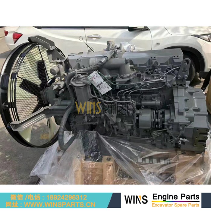 4436720 4489385 4726600 原装 日本 五十铃6HK1T 6HK1 柴油发动机总成 6HK1-XQA 6HK1-XQP 完整引擎总成用于日立挖掘机维修配件