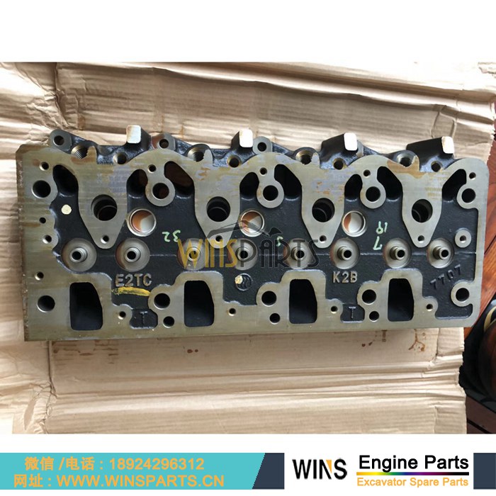 8-98030552-0 VI8980305520 8-9803-0552-0 8980305520 原装 五十铃4LE2 发动机缸盖总成用于神钢SK70 SK80 日立 ZX70-3 ZX80-3 挖掘机配件
