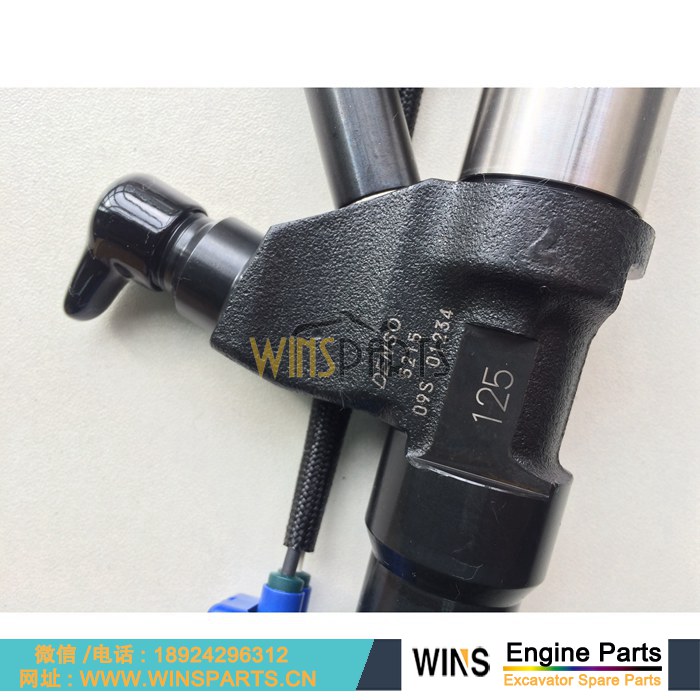 23670-E0351 VH23670E0351 VH23670E0520 电装 095000-5215 原装 日野 P11C 发动机 燃油喷射器 柴油喷嘴 喷油器 总成 神钢 SK485-8 SK485LC-9 挖掘机备件