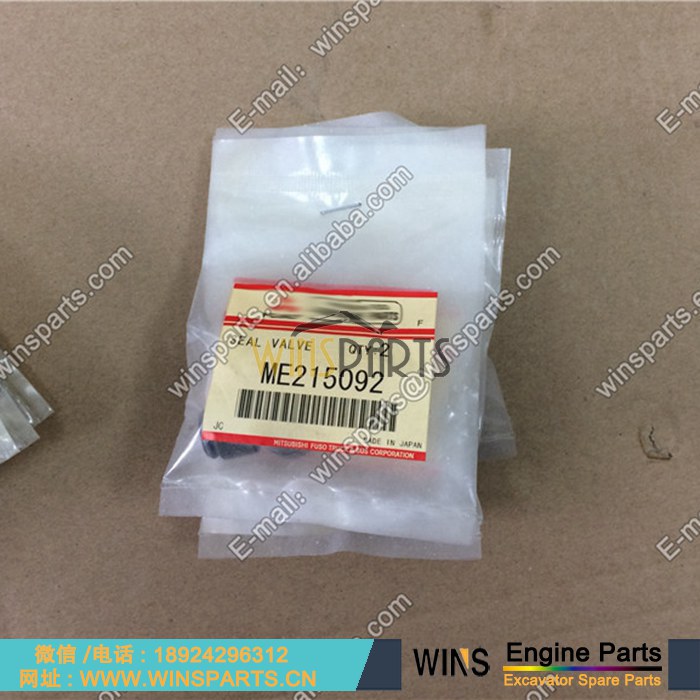 ME215092 VAME215092 日本<a href=//www.mentye.com/Engine-Mitsubishi.html target='_blank'>三菱</a> 6D34 6D31 4D31 4D34 发动机 进气门 排气门 油封 用于神钢 SK235SR-1E SK200LC-6 SK200LC-6ES SK235SR-1ES SK235SRLC SK235SRLC-1E 配件