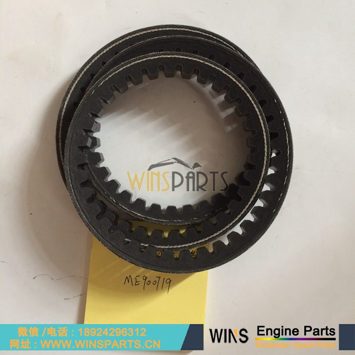31748-90000 ME900742 VA3174890000 VAME900742 ME900719 <a href=//www.mentye.com/Engine-Mitsubishi.html target='_blank'>三菱</a> 发动机 发电机皮带 风扇 空调皮带用于神钢 纽荷兰 凯斯 挖掘机配件