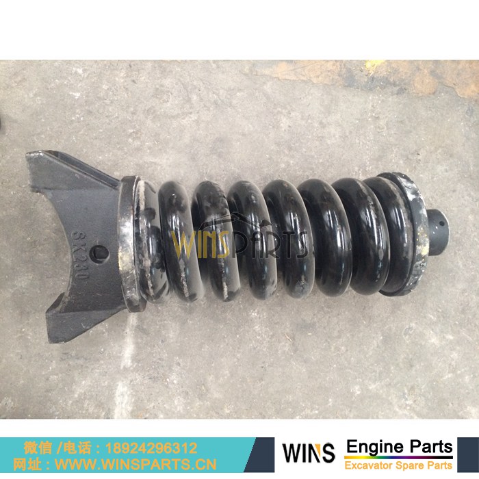 YN54D00003F1 YN54D00003F2 YN54D00010F1 YN54D00010F2 张紧油缸 引导轮 弹簧 总成 用于神钢 SK210-8 SK235SR SK230-6 SK220LC挖掘机配件