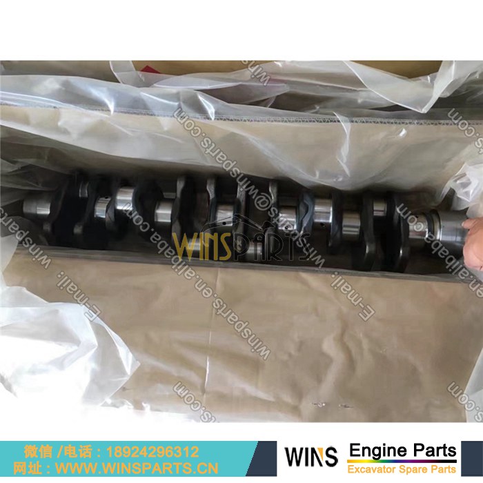 13411-E0100 134112410A S1341-12410 原装日本 进口 日野 J08E J08发动机 曲轴 总成 用于神钢 SK330-8 SK350-8 SK350-10 纽荷兰 E385 挖掘机配件