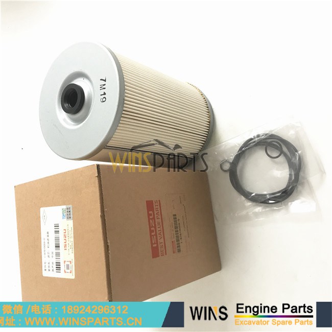 1876100590 1132402340 1-87610059-0 1-13240234-0 原装 6SD1 6WG1 发动机 机油滤芯 滤清器 用于日立 挖掘机配件