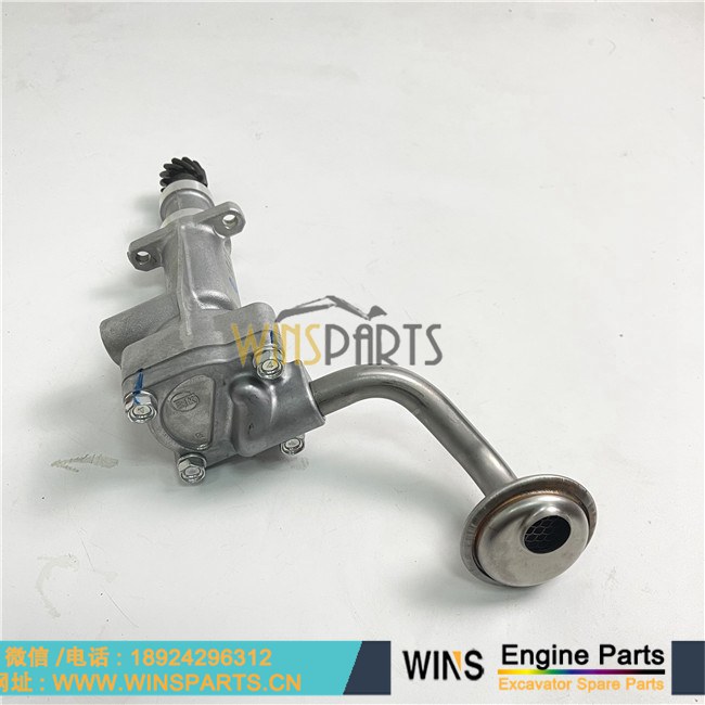 8973251570 8-97325157-0 L210-0081S 原装 五十铃 4JG1 4JG2 机油泵 日本TBK 油泵 带滤芯 用于日立 ZX70 ZX75 ZX80 神钢 SK70 SK80 挖掘机配件