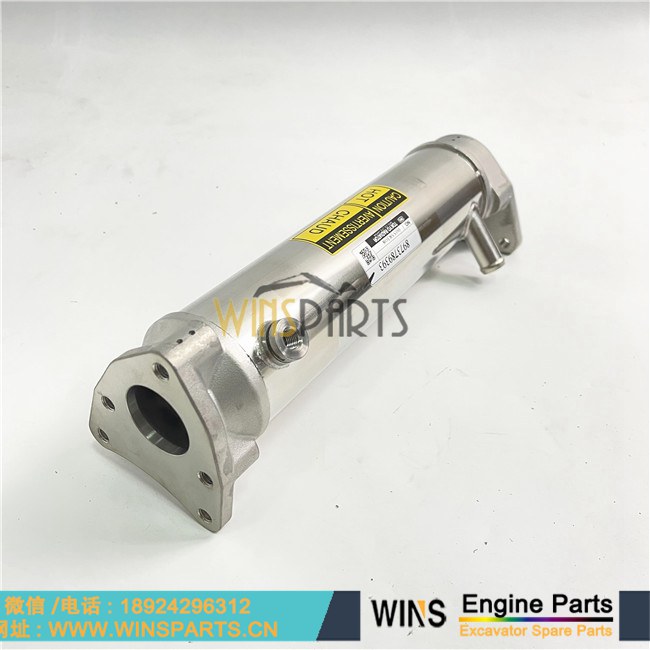 8-97378939-0 8973789390 五十铃 4HK1 发动机EGR阀 冷却管 用于 日立ZX200-5A ZX200-3 ZX240-3 ZX270-3 约翰迪尔245GLC 230GW 190GW 挖掘机配件