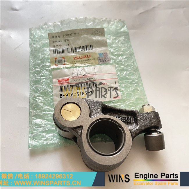 8-97603184-1 8976031841 8-97603185-1 8976031851 原装日本 五十铃6UZ1XZSA 6UZ1 发动机凸轮轴 进气门 排气门 摇臂 支架 用于<a href=//www.mentye.com/riliwajueji.html target='_blank'>日立</a> ZX470H-5B ZX470-5B 约翰迪尔挖掘机配件