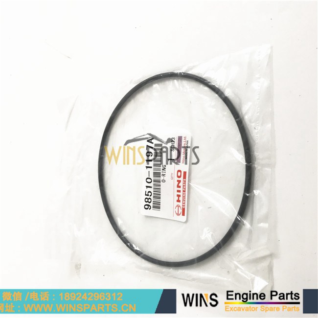 96450-4935A 964504935A VHSN73210493 98510-1197A 985101197A VHSZ30101054 原装 日本 日野 发动机 油封 O型圈 密封圈 神钢<a href=//www.mentye.com target='_blank'>挖掘机配件</a>