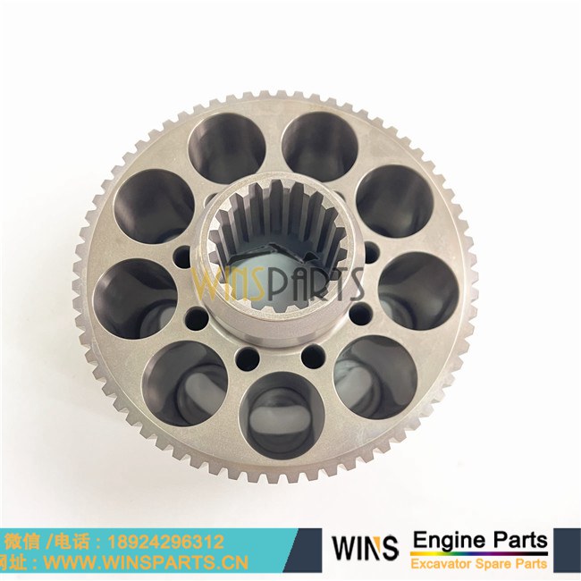 LC15V00023S040 行走马达 泵胆 液压马达 缸体 用于 神钢SK350-8 SK330-8 纽荷兰E385 E385C 挖掘机配件