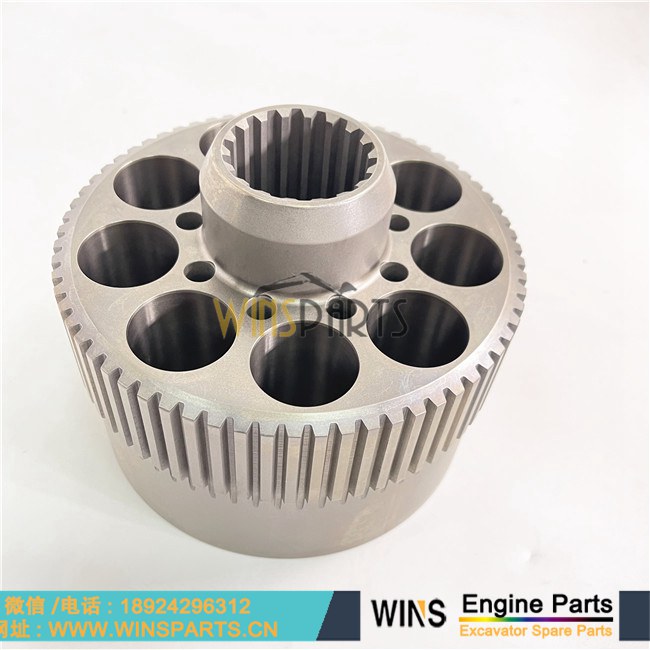 LC15V00023S040 行走马达 泵胆 液压马达 缸体 用于 神钢SK350-8 SK330-8 纽荷兰E385 E385C 挖掘机配件