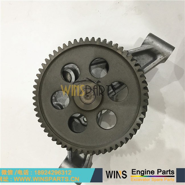 ME074345 ME074253 L220-0011M VAME074253 VAME074345 日本 三菱 6D16 6D15 发动机 TBK 机油泵 齿轮泵 油泵 用于神钢SK220LC SK330-6 SK330LC-6E SK290LC-6E 挖掘机配件