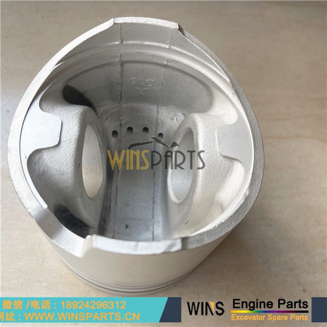 ME078503 ME078502 日本 三菱 6D16 6D16T 发动机活塞 四配套 活塞组件用于神钢 挖机 配件