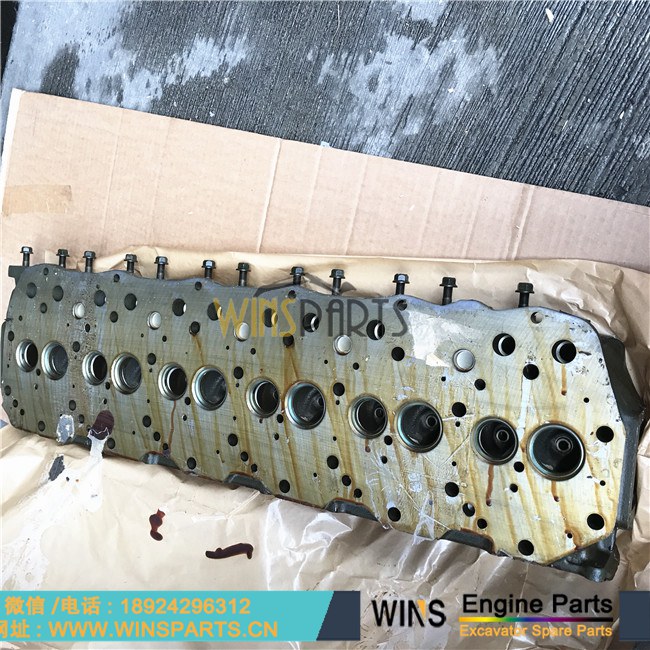 ME995531 ME990013 VAME995531 VAME990013 ME993502 VAME993502 ME991080 原装日本三菱 6D16T 6D16发动机 缸盖 总成用于神钢挖SK330LC-6E SK330-6 掘机配件