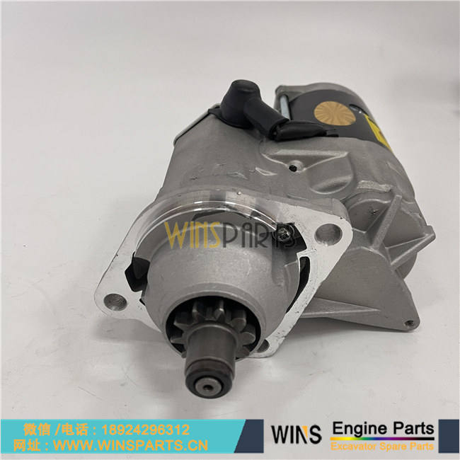 6738-82-6810 6736-81-4210 3957596 小松 6D107 S6D102E SAA6D107E 发动机 启动马达 起动机 用于小松 PC200LC-6 PC250LC-6 PC220LC-6 PC200LL-6 挖掘机配件