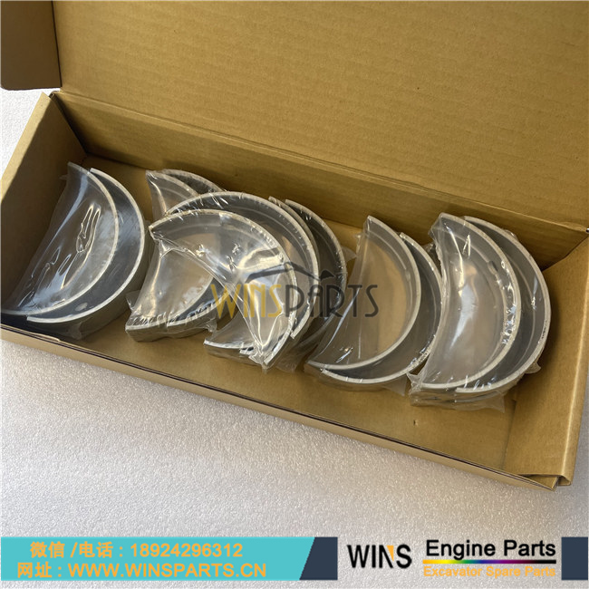 8-97609769-0 8-97609768-0 8-97609770-0 8976097690 8976097680 8976097700 五十铃6UZ1 发动机加大0.25 0.5 曲轴瓦 大瓦 轴承 用于<a href=//www.mentye.com/riliwajueji.html target='_blank'>日立</a>ZX470-5B ZX470H-5B ZX470LC-5B ZX470LCH-5B ZX470LCR-5B ZX470R-5B 挖掘机配件