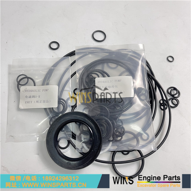 31N6-10100 XJBN-00762 XJBN-00764 原装韩国现代液压泵垫片 柱塞泵 修理包 主轴油封 密封圈 O型圈 密封垫用于现代R210W-9 R210W-9A R210W-9 R210W-9S R220NLC-9A 挖机配件