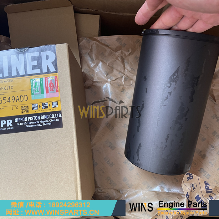 8-94391603-0 8943916030 8-94391602-0 原装日本进口 NPR 缸套 缸体 缸套组件 活塞缸套用于五十铃6HK1 4HK1 6HH1 6WG1 挖掘机配件