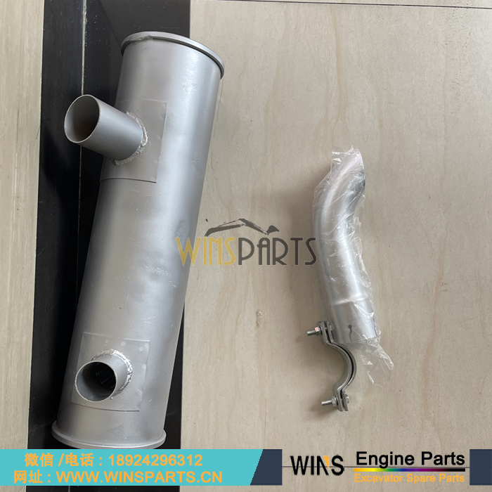 2427U340 2427T873 2432T812F1 2420T4489 神钢消声器总成 排气管 进气管 管箍用于神钢K903C K903挖掘机配件